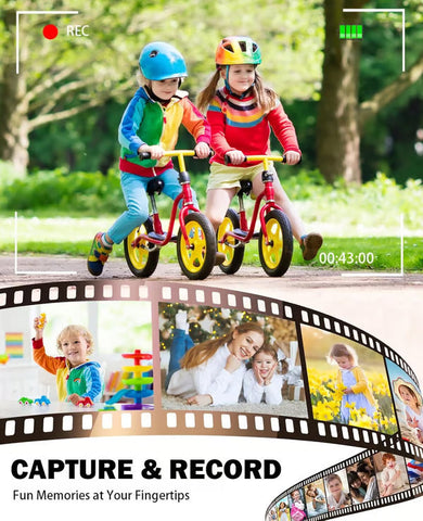 💥1080P HD 48MP Digital Point & Shoot Camera with 2.4 Inch HD Flip Screen💥