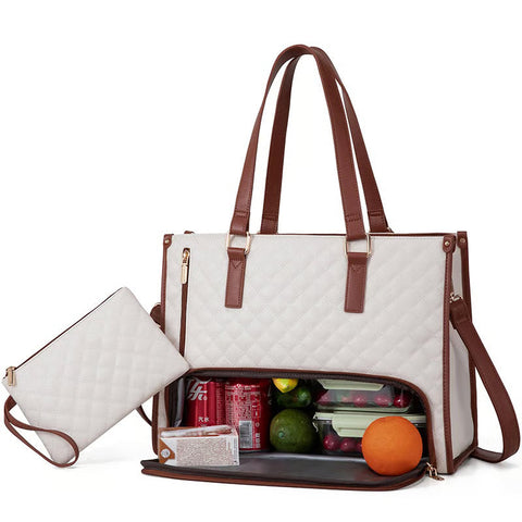 🔥Hot Sale 49% OFF🔥3 in 1 Lunch Tote Bag for Women